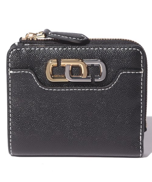 セール 26 Off Marc Jacobs マークジェイコブス 二つ折り財布 M The J Link Mini Compact Zip Wallet マークジェイコブス Marc Jacobs D Fashion