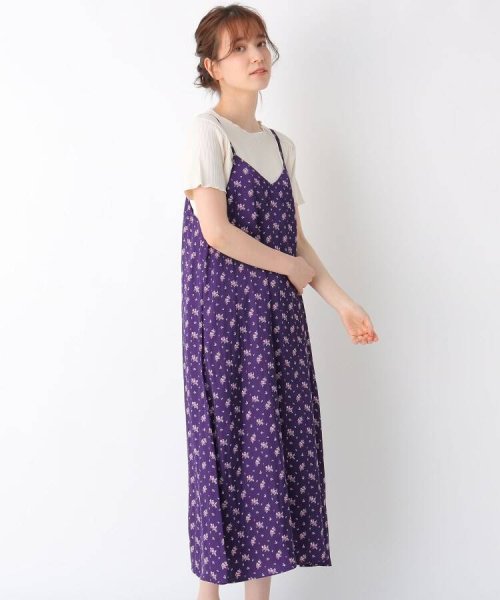 フラワープリントキャミワンピース ローラアシュレイ Laura Ashley D Fashion