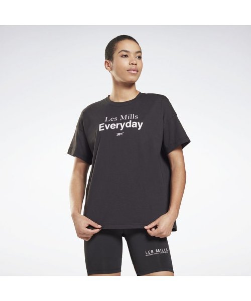 セール】レズミルズ グラフィック Tシャツ / Les Mills Graphic T－Shirt(504183183) |  リーボック(reebok) - d fashion