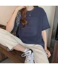 miniministore/立体ロゴtシャツ 韓国チュニックロンT/504184441