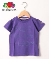 FRUIT OF THE LOOM/【Kid’s】FRUIT OF THE LOOM/フルーツオブザルーム　カレッジロゴ刺繍Tシャツ/504111349