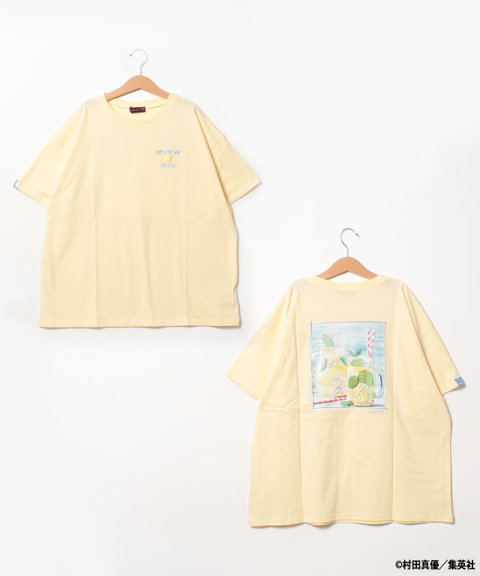 セール】【ハニーレモンソーダ】バックフォトプリントTシャツ