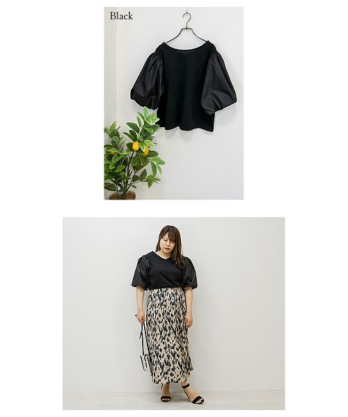 前後2wayバルーンスリーブプルオーバー Clette メーカー直売 クレット