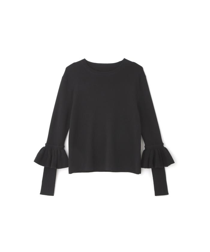 ADORE(アドーア)ラッフルアームニット　38 ADORE(アドーア)ラッフルアームニット 38 希少アドーア ADORE