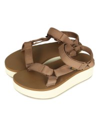 TEVA/Teva テバ サンダル レディース 厚底 フラットフォーム ユニバーサル W FLATFORM UNIVERSAL スポーツサンダル ビーチサンダル ブラック/503018223