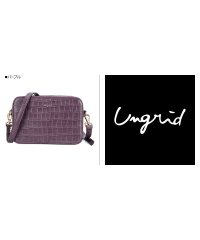 Ungrid/アングリッド Ungrid バッグ ショルダーバッグ レディース SHOULDER BAG ブラック アイボリー グレー ブラウン ベージュ カーキ キャメル /504036668