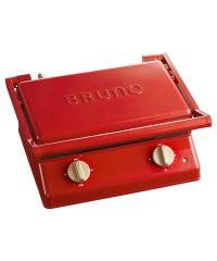 BRUNO/BRUNO ブルーノ ホットサンドメーカー グリルサンドメーカー シングル パンの耳まで焼ける 電気式 BOE083/504089570