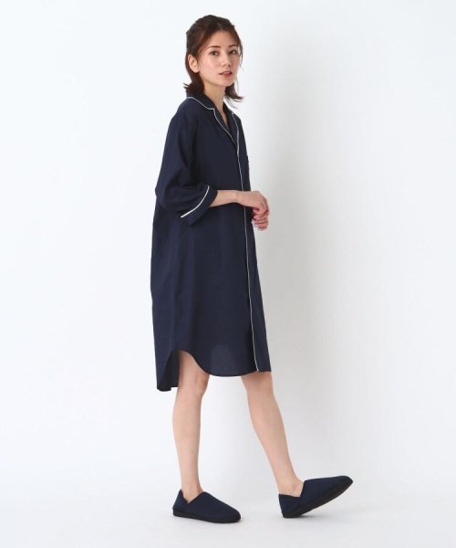 Soup Home オーガニックコットンシャツワンピース スープ Soup D Fashion