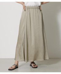 AZUL by moussy/SHEER SHINY LONG SKIRT/504197477