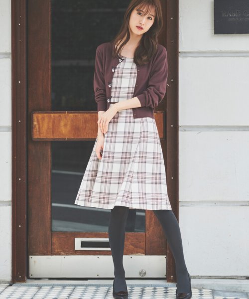 タータンチェックワンピース レッセ パッセ Laisse Passe D Fashion