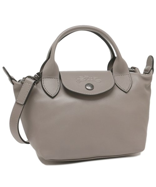 クーポン セール Off ロンシャン ショルダーバッグ プリアージュキュイール Xsサイズ グレー レディース Longchamp 1500 757 P55 ロンシャン Longchamp D Fashion
