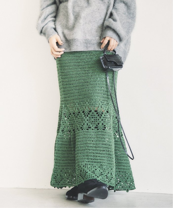 mio☻plage Crochet スカート38サイズ plage Crochet スカート38サイズ