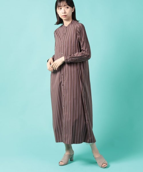 セール Tbaa 045 Wポケットナローシャツワンピース ティッカ Ticca D Fashion