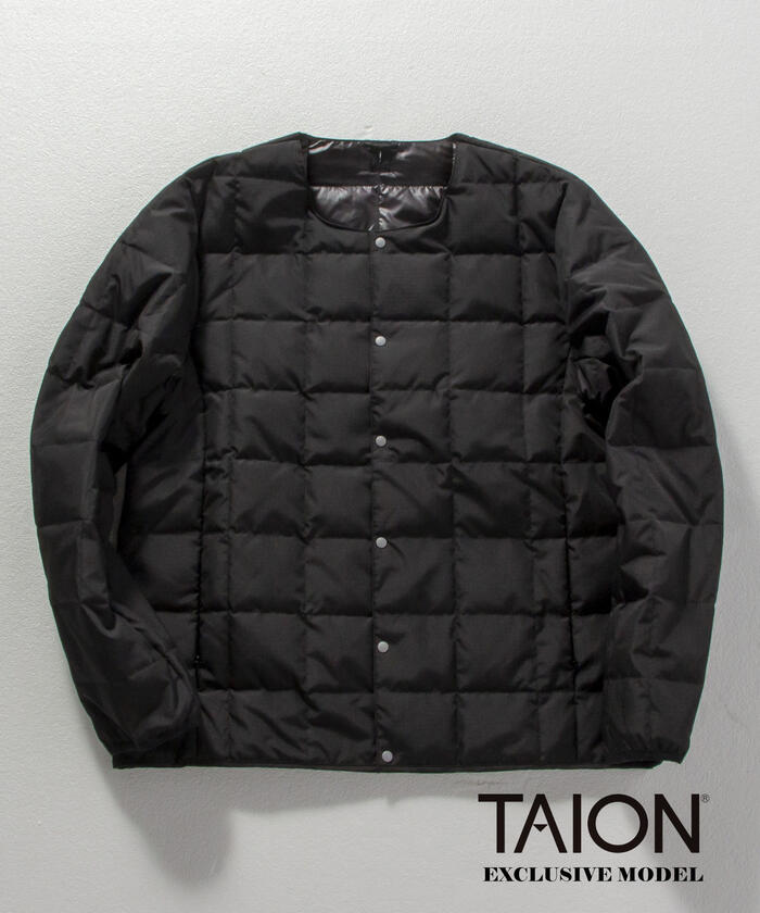 TAION/タイオン】別注 DOWN JACKET インナーダウン (※注目のダウン