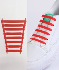 shoppinggo/ショッピングゴー shoppinggo 靴紐 結ばない 靴ひも おしゃれ 大人 子供 シリコンゴム 白黒 シューレース ほどけない ワンタッチ 楽々 おしゃれ【/504205626