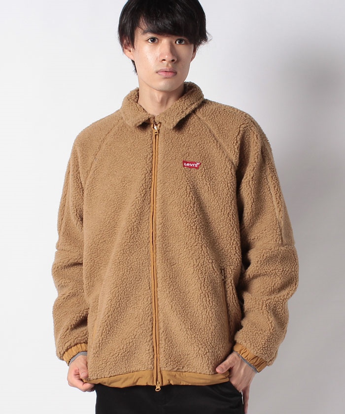 セール】BOA FLEECE JACKET CAMEL 8.6.1(504191862) | リーバイス