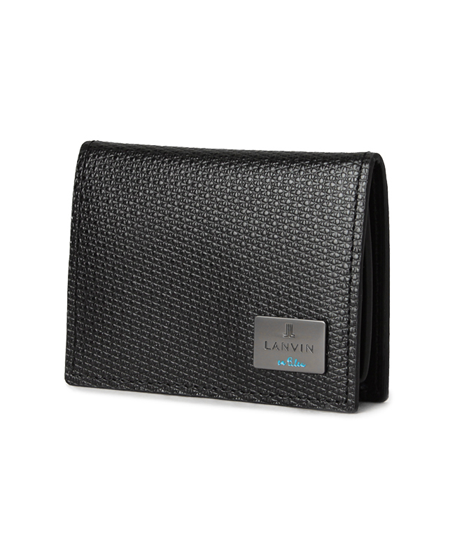 LANVIN ランバン 財布 小銭入れ コインケース ミニ 革 黒 レザー ランバン LANVIN ランバンオンブルー コインケース 小銭入れ