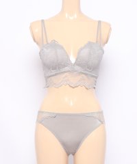 Lace Ladies/レースレディース Lace Ladies ノンワイヤー レースブラ＆ショーツ 2点セット【返品不可商品】/504208134
