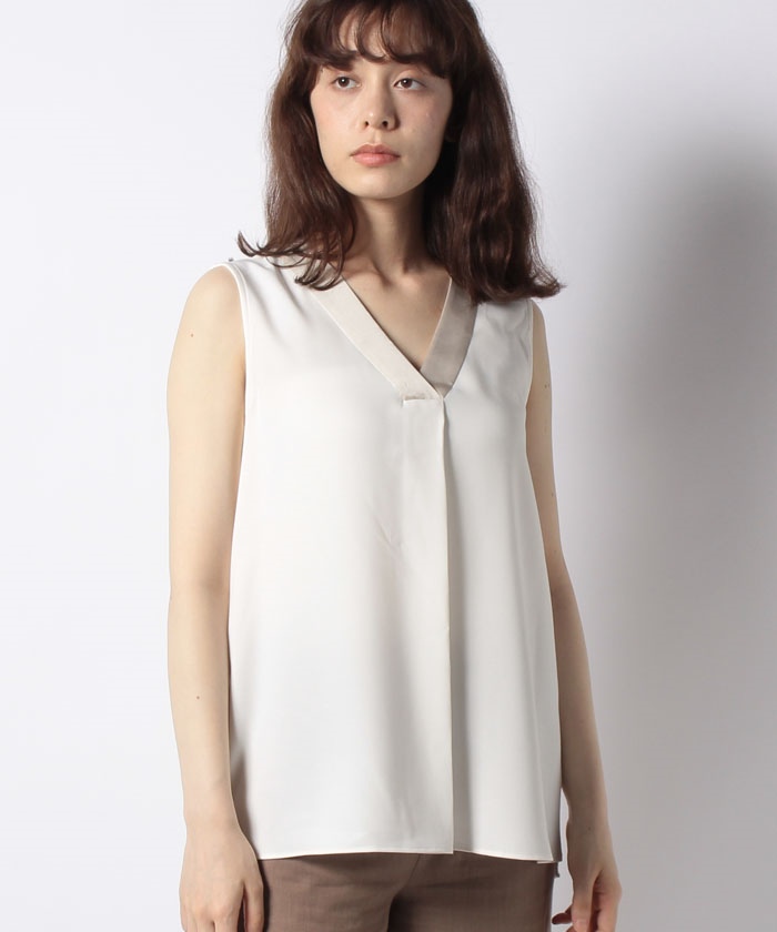 セール 70%OFF】【Loungedress】ノースリVBL(504194257) | ラウンジ