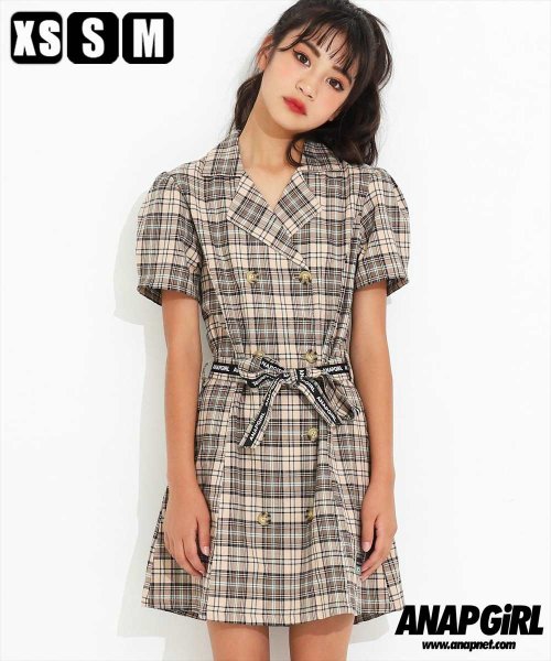 クーポン セール 30 Off チェックシャツワンピース アナップガール Anap Girl D Fashion