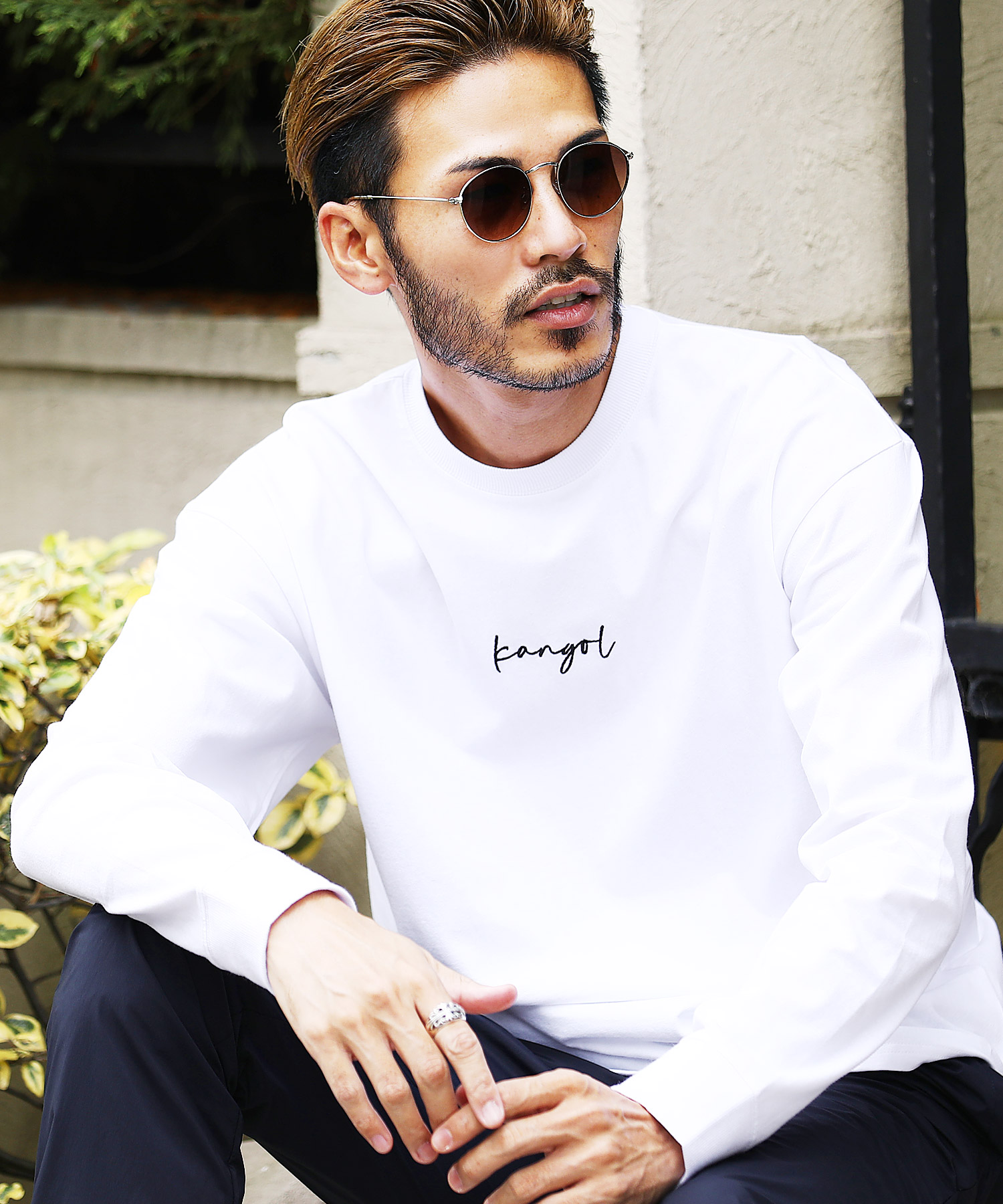 ジギーズショップ JIGGYS SHOP KANGOL(カンゴール) クルーネック