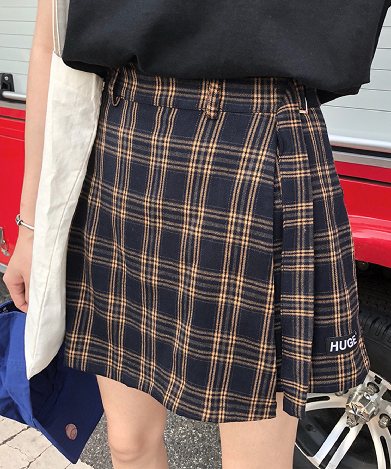 セール】ミニスカート 韓国ファッション チェック(504215660) | aimoha 