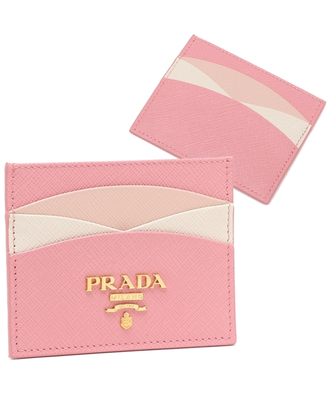 ネット販売済み ⭐︎PRADA プラダ　　カードケース　ピンク 折り財布
