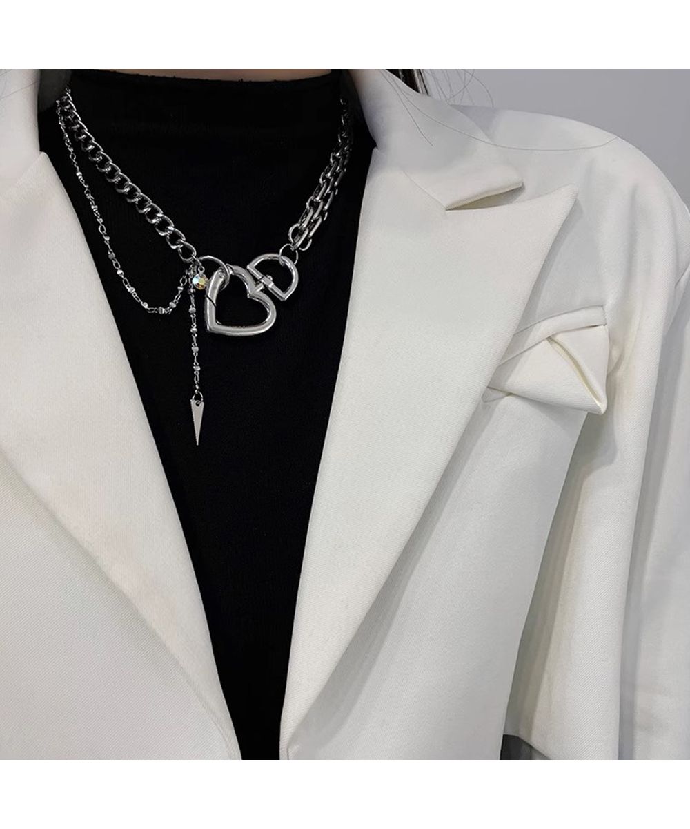 韓国 シルバー アクセサリー - ネックレス・ペンダントの人気商品 ...
