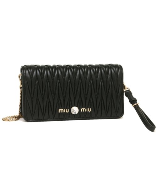 セール ミュウミュウ バッグ ショルダーバッグ ポシェット レディース Miu Miu 5dh029 2b9g F0002 ブラック ミュウミュウ Miumiu D Fashion セール ミュウミュウ バッグ ショルダーバッグ ポシェット レディース Miu Miu 5dh029 2b9g F0002 ブラック ミュウミュウ Miumiu D Fashion