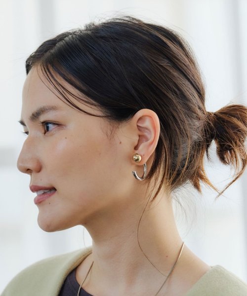クーポン セール10 Off ボール キャッチ フープ 2way ピアス グリーンレーベルリラクシング Green Label Relaxing D Fashion クーポン セール10 Off ボール キャッチ フープ 2way ピアス グリーンレーベルリラクシング Green Label Relaxing D Fashion
