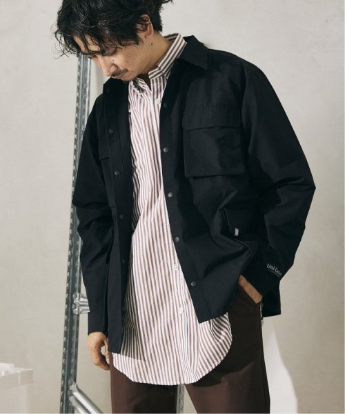 【Uni Ease×relume/ユニイース】別注 Micro Rip シャツブルゾン