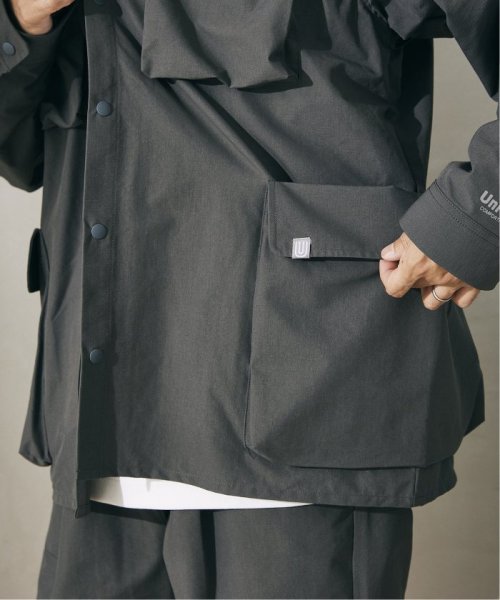 【Uni Ease×relume/ユニイース】別注 Micro Rip シャツブルゾン