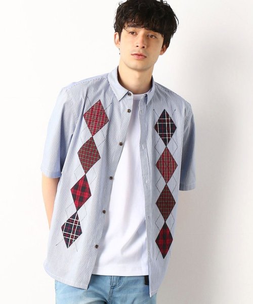 セール 50%OFF】アーガイルシャツ(504241759) | コムサコミューン( COMME CA COMMUNE) - d fashion セール 50%OFF】アーガイルシャツ(504241759) | コムサコミューン( COMME CA COMMUNE) - d fashion