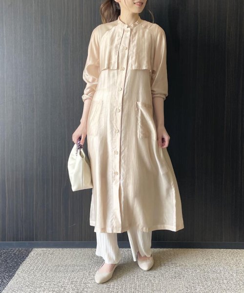 クーポン】【セール 60%OFF】シアートレンチワンピース(504241925) コムサマチュア( Comme ca Mature) d fashion コムサデモード ワンピース