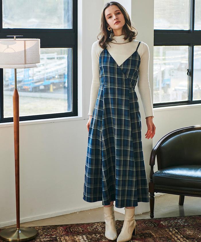 バックリボンキャミワンピース(504242294) | AND COUTURE(AND バックリボンキャミワンピース(504242294) | AND COUTURE(AND