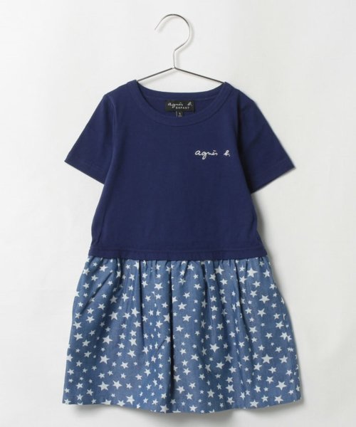 セール 40 Off Outlet Ick7 E Robe キッズ ドッキングワンピース アニエスベー ガールズ アウトレット Agnes B Girls Outlet D Fashion