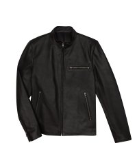 agnes b. HOMME/CUT8 JACKET スタンドカラーレザージャケット/504224906