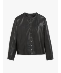 agnes b. HOMME/CU32 CARDIGAN レザーカーディガンプレッション/504224950