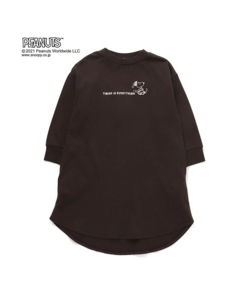 4色2柄peanuts ピーナッツ コラボ長袖ワンピース セラフ Seraph D Fashion 4色2柄peanuts ピーナッツ コラボ長袖ワンピース セラフ Seraph D Fashion