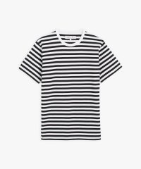 agnes b. HOMME/メンズ コットン 細ボーダー 半袖Tシャツ "Coulos"/504224318