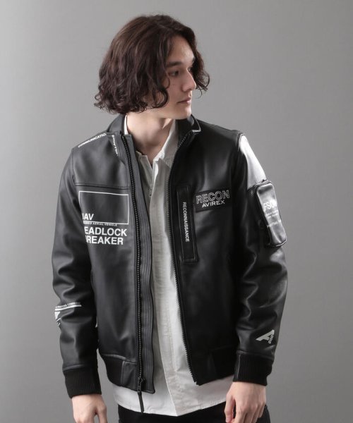 【AVIREX FLYER'S】レザージャケット/LEATHER JACKET /AF