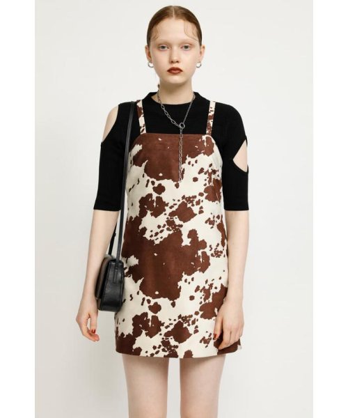 Cow Vegan Suede Cami ワンピース スライ Sly D Fashion