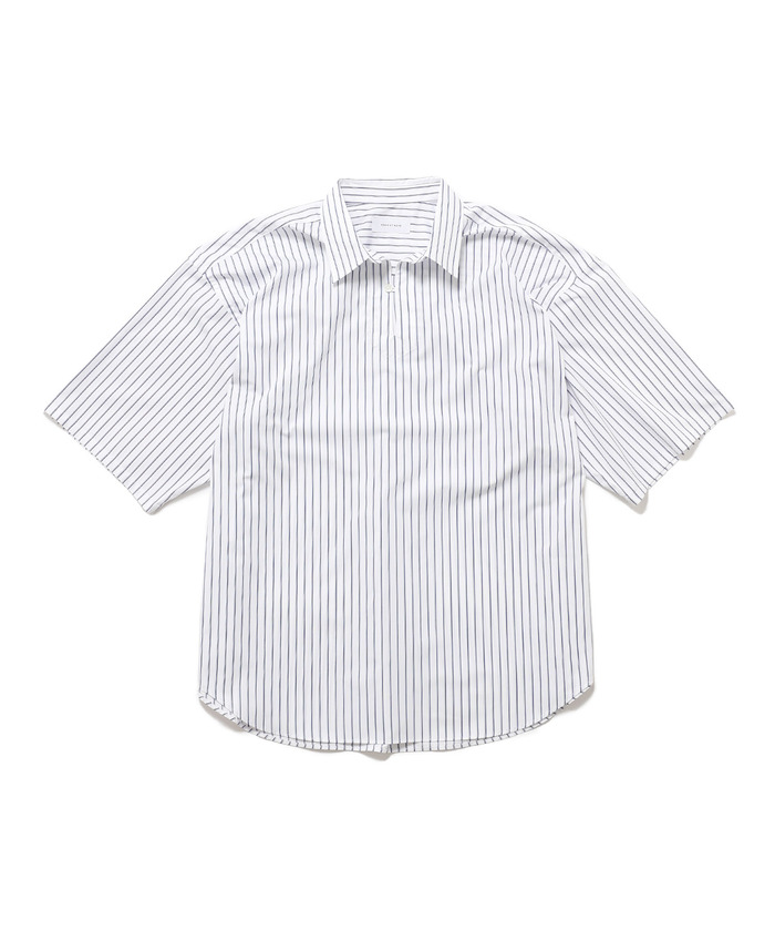 セール】オーバーサイズ スキッパー半袖シャツ(504246744