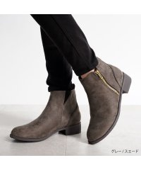 Lirio blanco/ショートブーツ ブーツ レディース 秋冬 ローヒール ブランド ローヒール サイド ジップ 3cm 太 ヒール 甲高 幅広 ワイド ゴールド/504247713