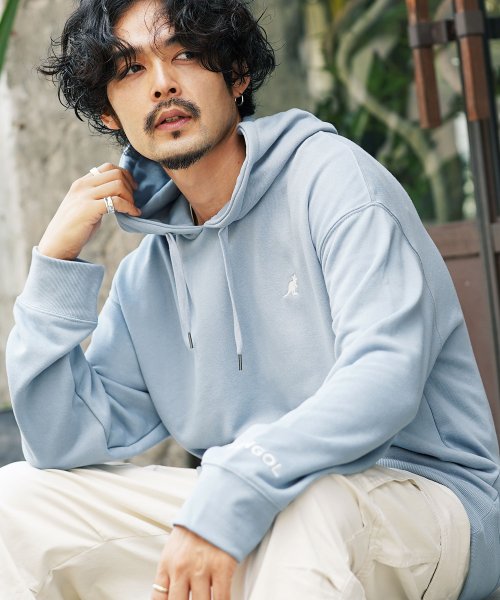 Kangol カンゴール 裏毛プルオーバーパーカー パーカー メンズ ブランド パーカ おしゃれ スウェット プルパーカー トレーナー フード トップス ジギーズショップ Jiggys Shop D Fashion