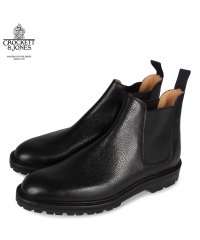 CROCKETT&JONES/ クロケット&ジョーンズ CROCKETT&JONES チェルシー11 ブーツ サイドゴアブーツ チェルシー メンズ CHELSEA11 Eワイズ ブラック 黒/503691103