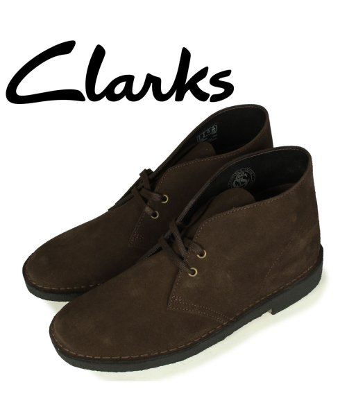 クラークス Clarks デザートブーツ メンズ スエード DESERT BOOT ダーク ブラウン 26155485(504089573) |  クラークス(CLARKS) - d fashion