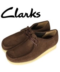 Clarks/クラークス Clarks ワラビー ブーツ メンズ スエード WALLABEE BOOT ダーク ブラウン 26156606/504089578