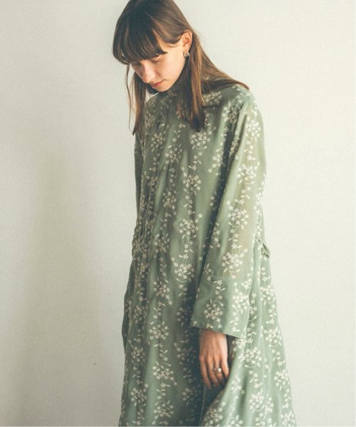 セール Clane クラネ Stripe Flower Embroidery ワンピース スローブ イエナ Slobe Iena D Fashion