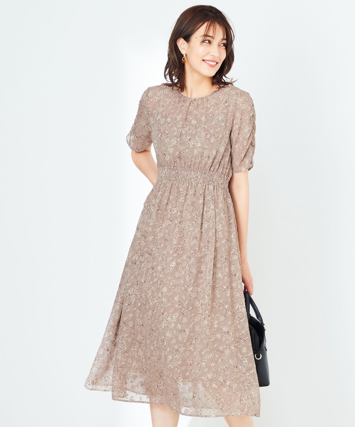 セール 50%OFF】【洗える】フローラルシアージャガード セール 50%OFF】【洗える】フローラルシアージャガード